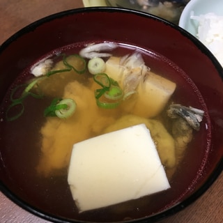 ヤズアラの豆腐汁